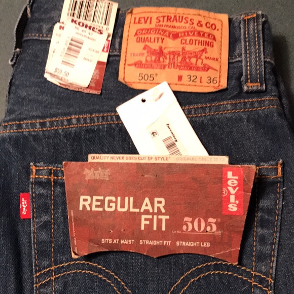 Levi's Other - MENS 505 LEVIS JEANS NWT